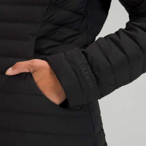 Lululemon Pack it Down Jacket *Long Black - Picture 3 of 16